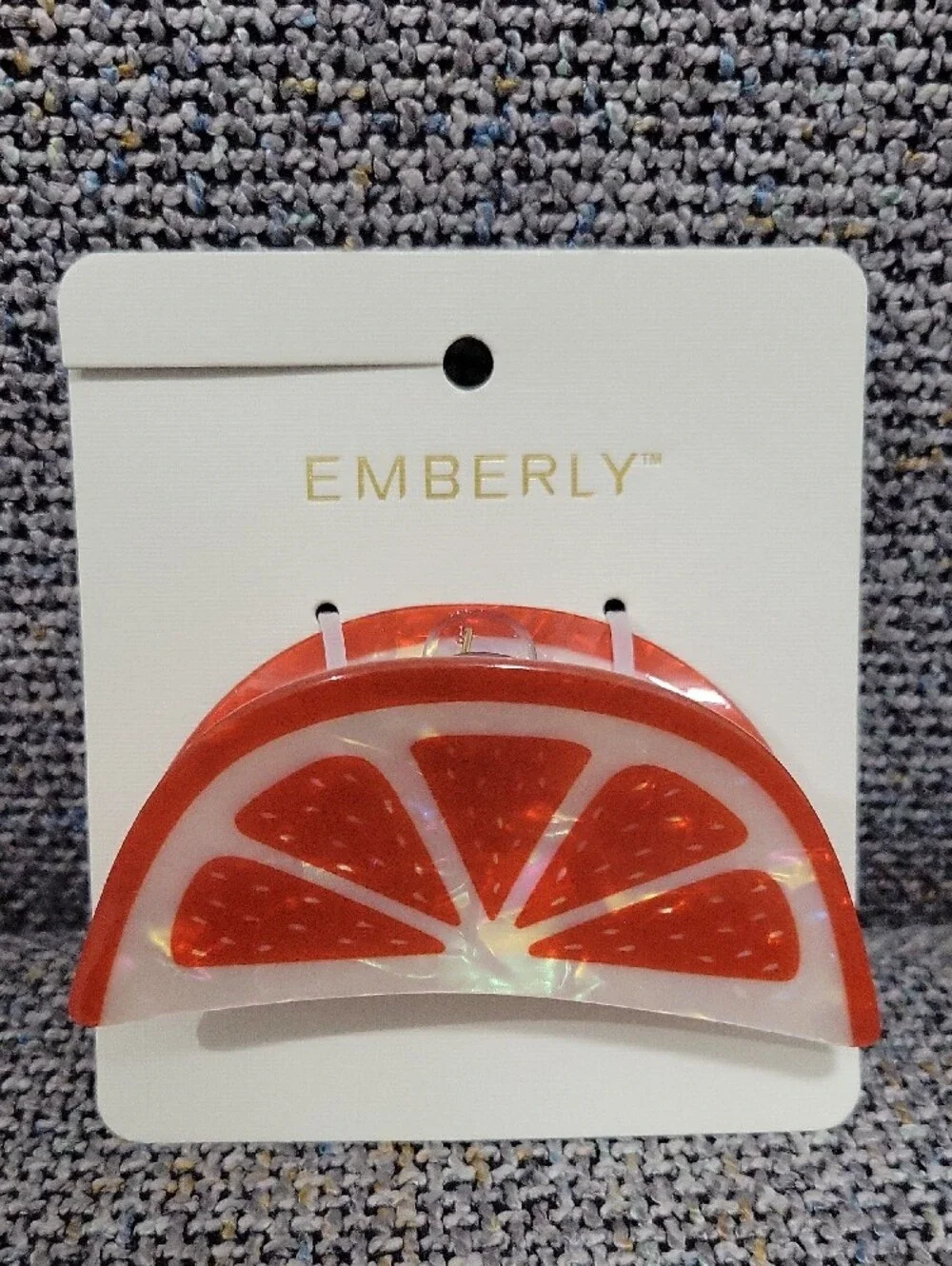 EMBERLY Acrylic Hair Claw Clip (Pick One)